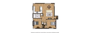 2 Bedroom  A