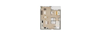 One Bedroom-02 Tier