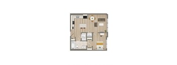 One Bedroom-15, 16,17, & 18 Tiers