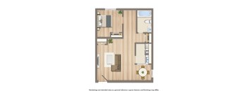 richman apartments 1 bedroom floor plan