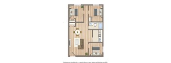 richman apartments 3 bedroom floor plan
