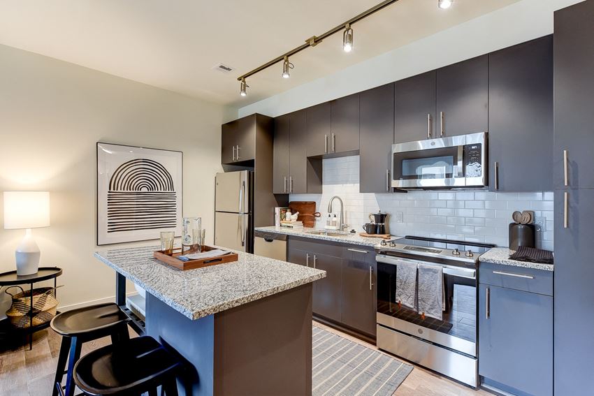 Crest-at-skyland-town-center-kitchen-with-island - Photo Gallery