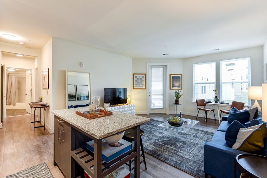 Crest-at-skyland-town-center-kitchen-and-living-room - Photo Gallery