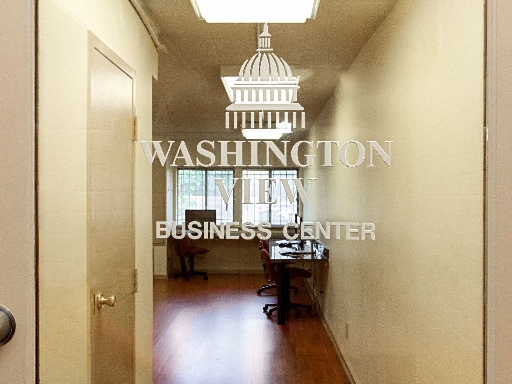 leasing office entrance of washington view apartments in southeast dc