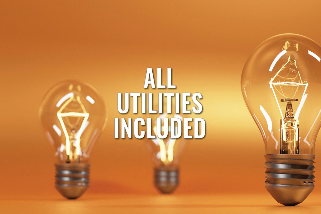 a group of light bulbs with the words all utilities included