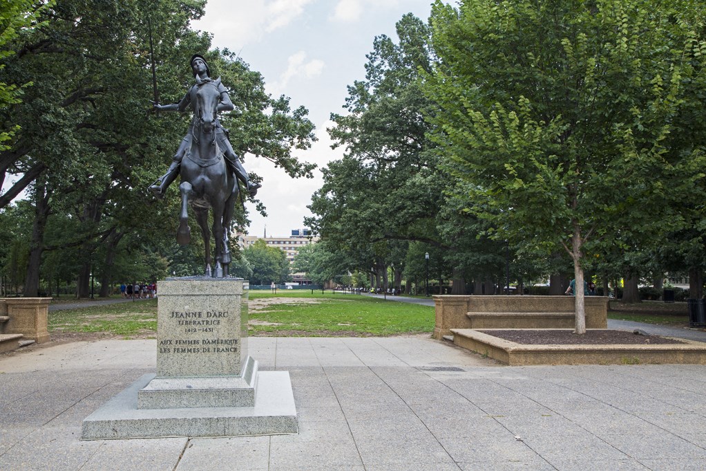 meridian hill park in columbia heights washington dc