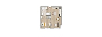 One Bedroom-06 Tier