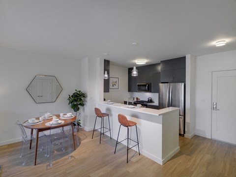 One Bedroom Kitchen