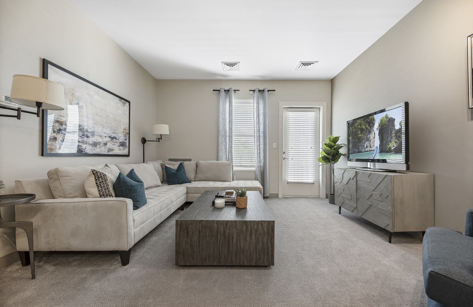 Model Living Area