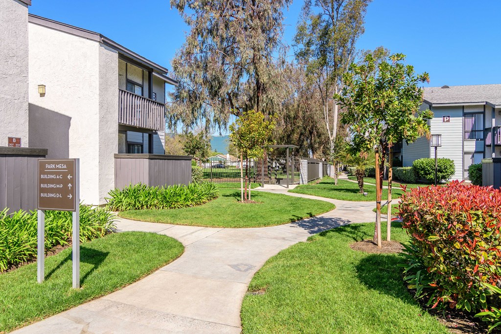 A signpost in front of a building with the words "BREEzeway" and "BREEzeway" on it.