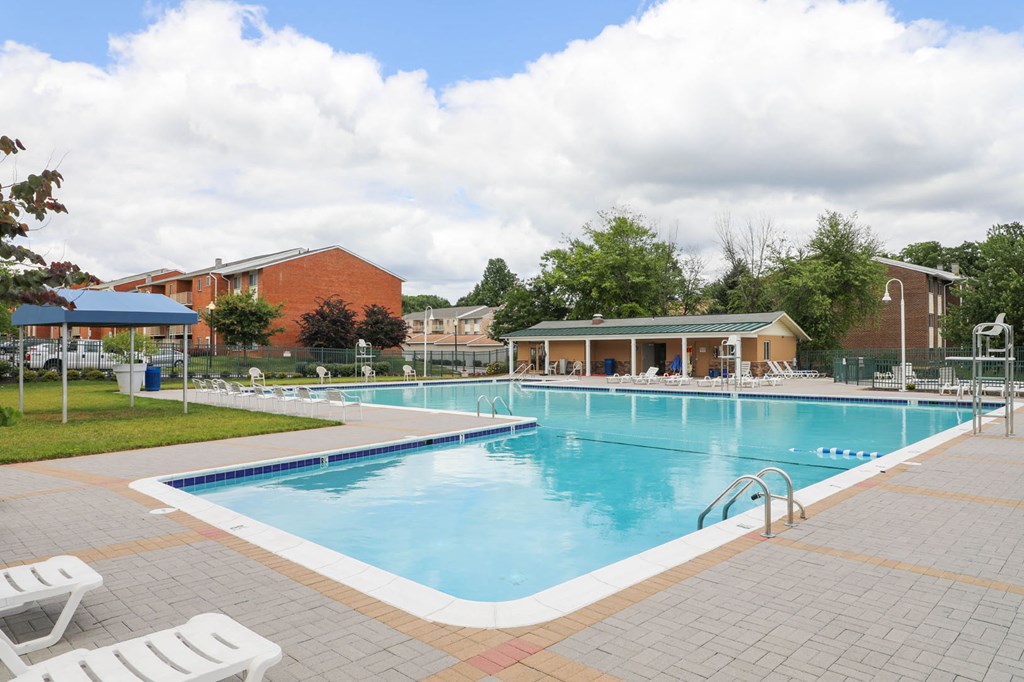 Pool View at St. Charles at Olde Court Apartments, Pikesville
