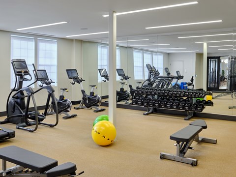 Fitness Center at Ingram Manor Apartments