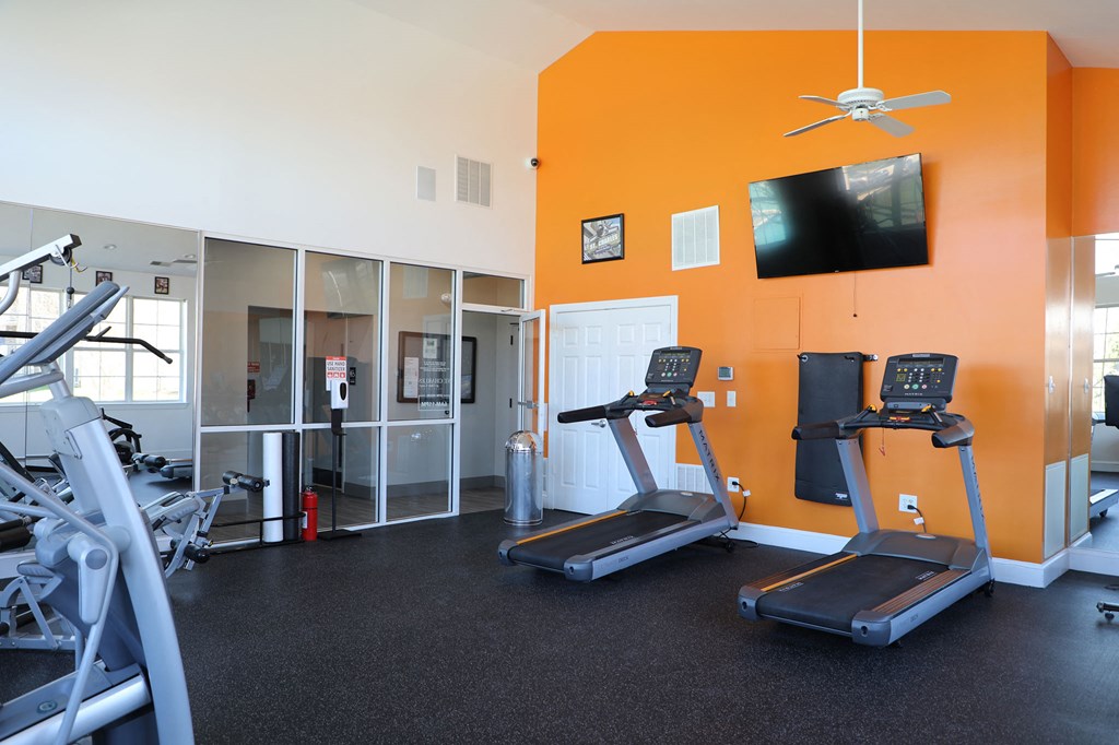 St Charles Fitness Center at St. Charles at Olde Court Apartments, Pikesville, MD, 21208