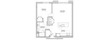 1G Floor Plan