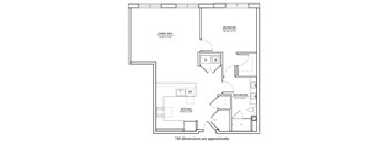 1J Floor Plan