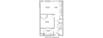 1L Floor Plan