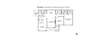 2 bed 2 bath at Cascades Overlook Apts., Owings Mills, Maryland