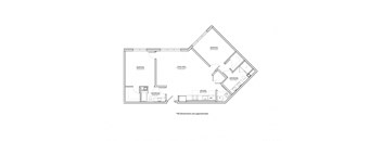 2J Floor Plan at The Willard