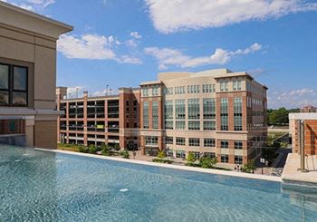 Rooftop Deck at Metro Crossing Apartments, Owings Mills