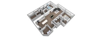 2 bedroom 2 bathroom at The Encore at Ingram Manor, Maryland