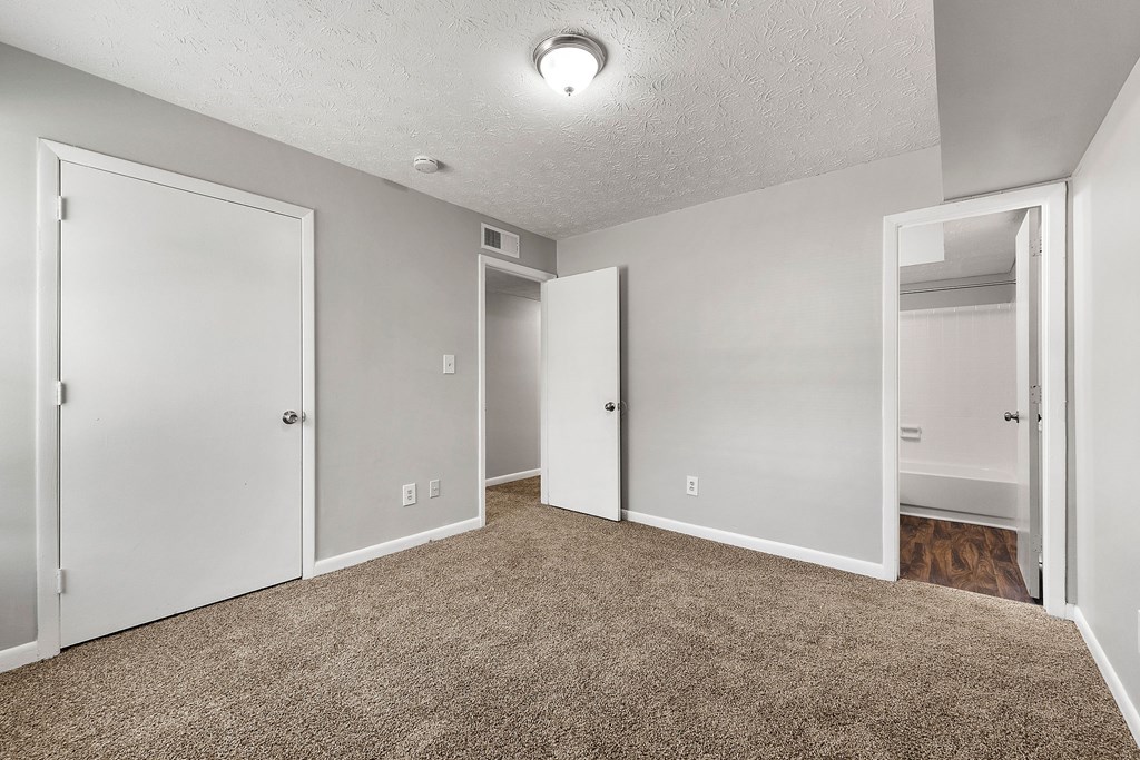 Master bedroom at Bradford Gwinnett Apartments and Townhomes, Georgia