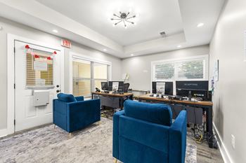 Leasing Office at Bradford Gwinnett Apartments and Townhomes, Norcross, GA 30071