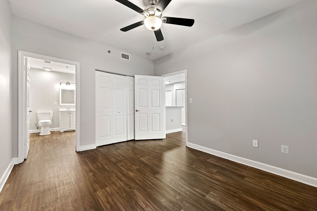 Bedroom at Crogman School Lofts, Atlanta GA 30315