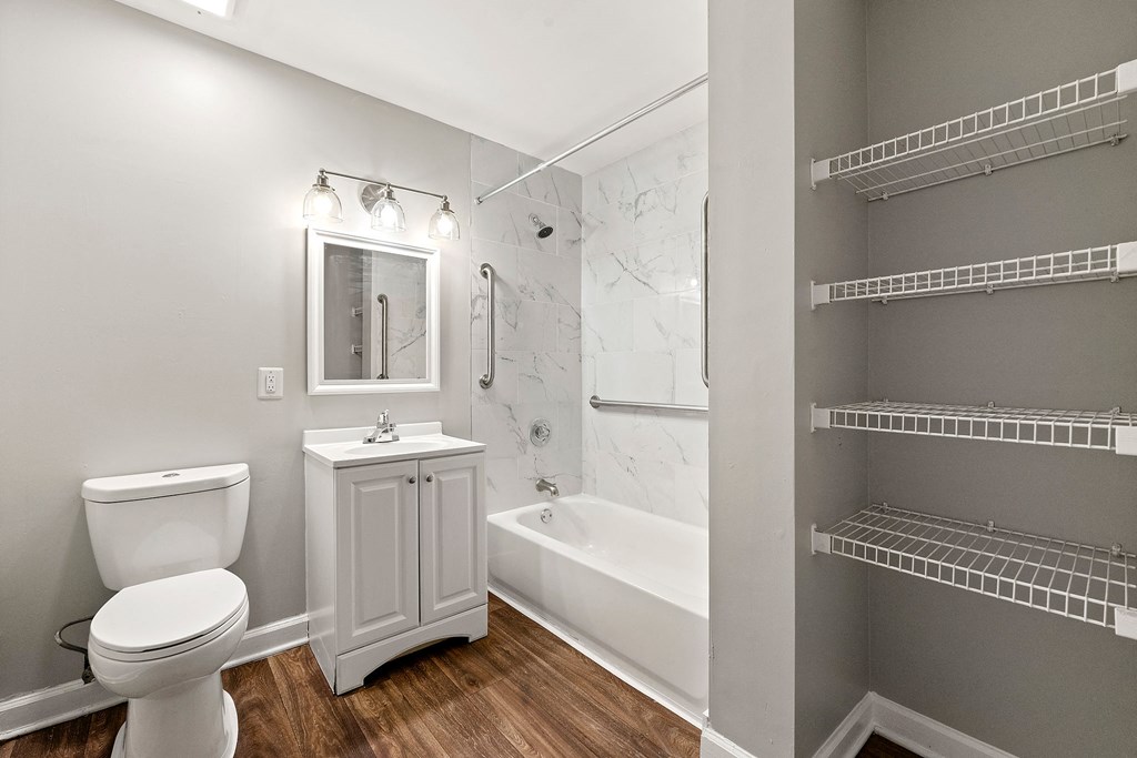 Bedroom at Crogman School Lofts, Atlanta GA 30315