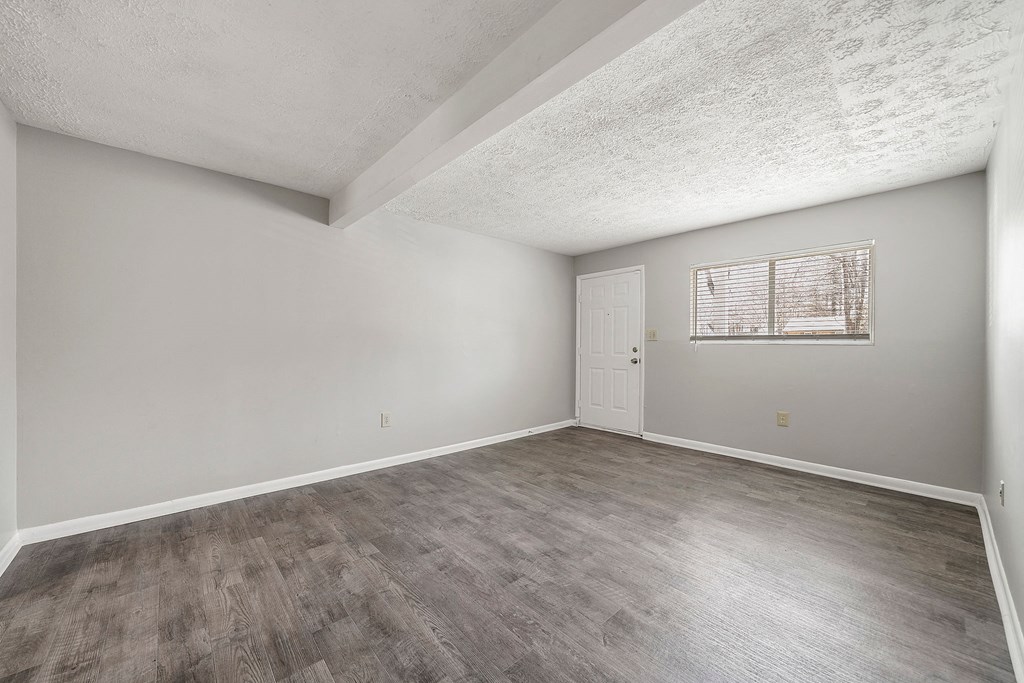 Unfurnished Living Room at Balfour Forest Apartments, Georgia, 30008