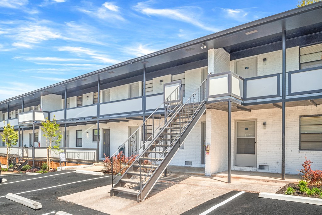 Updated building exteriors  at Balfour 296, Lilburn