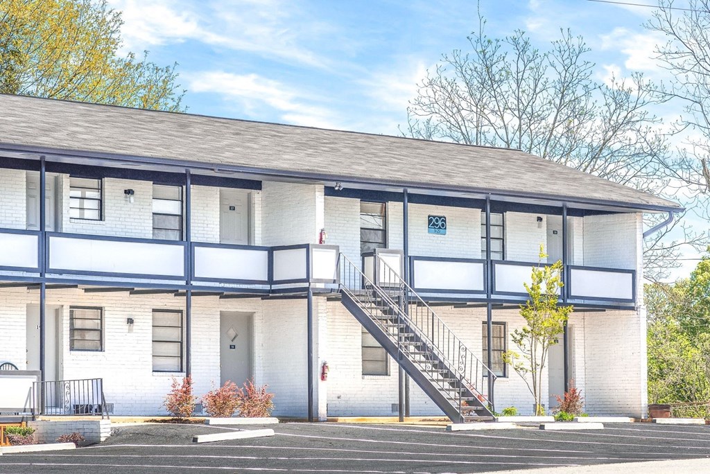 Updated building exteriors  at Balfour 296, Lilburn, Georgia