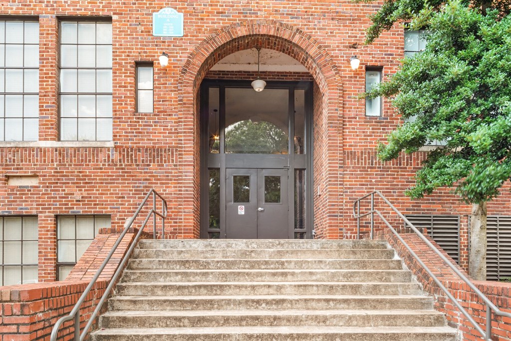 Front Entrance at Crogman School Lofts, Atlanta, GA