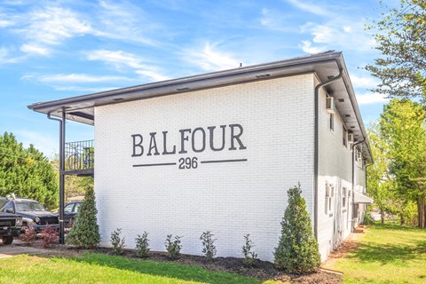 Updated building exteriors  at Balfour 296, Lilburn, GA