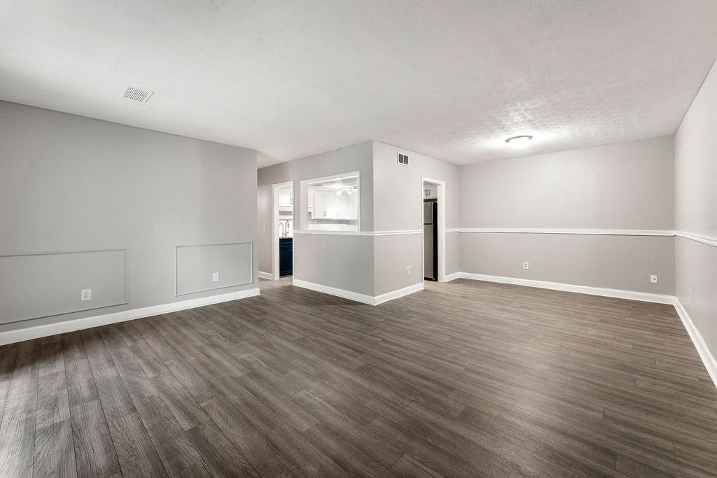 Ultra Spacious Living Room New Flooring Throughout at Pines at Lawrenceville Decatur 30033