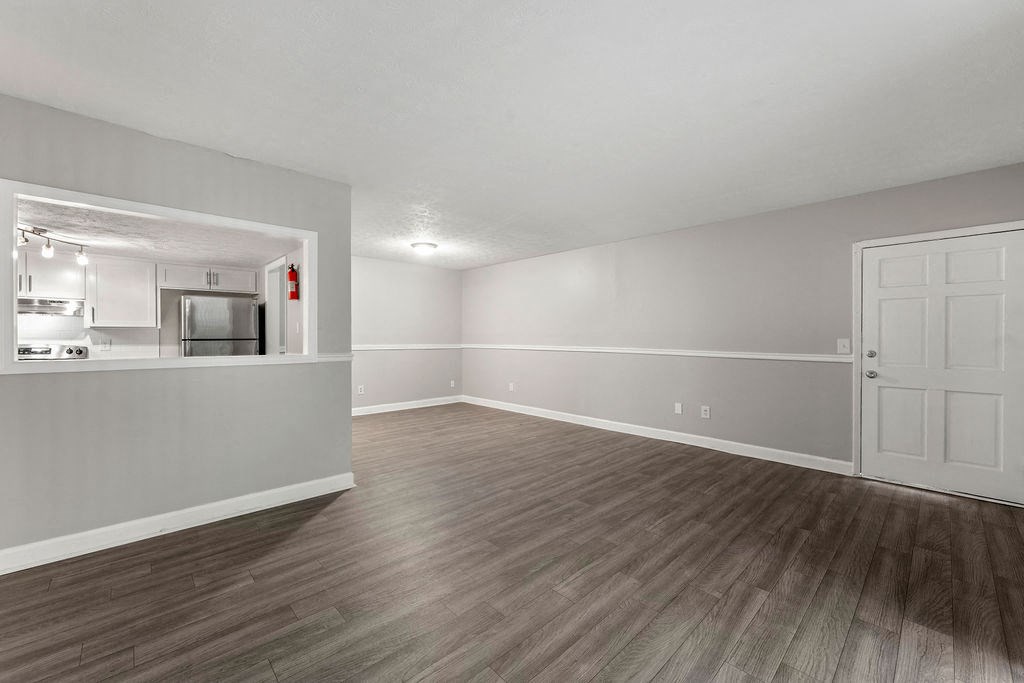 Ultra Spacious Living Room New Flooring Throughout at Pines at Lawrenceville Decatur 30033