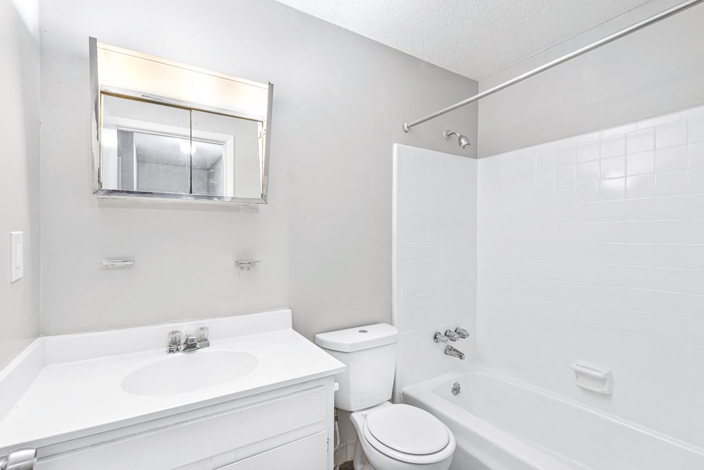 Bathroom at Northgate Townhomes in Tucker, GA  30084