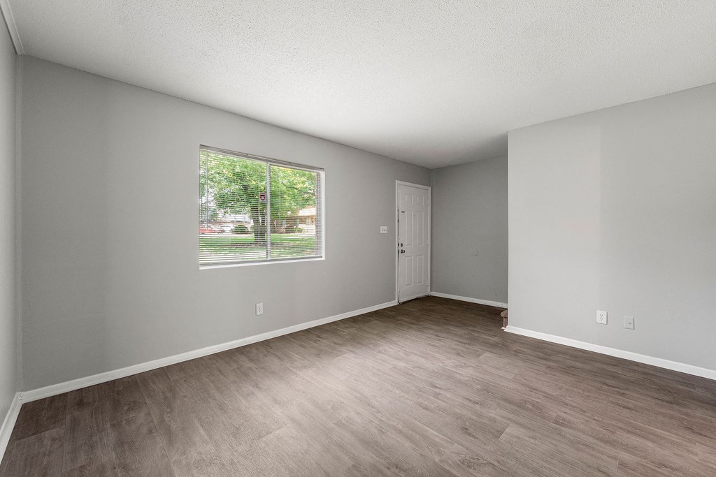 Living room at Northgate Townhomes in Tucker, GA  30084