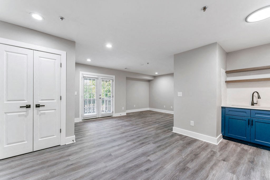 Living And Kitchen at Woodbriar Management, LLC, Tucker, GA