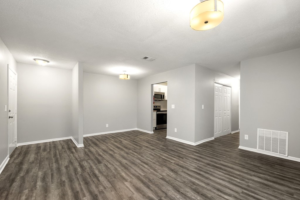 Wood Plank Flooring at Woodbriar Management, LLC, Tucker, GA