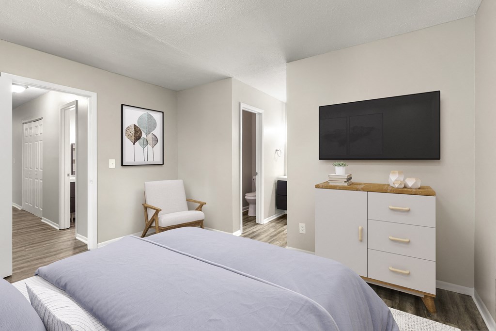 Master suite  at Woodbriar Management, LLC, Tucker, GA