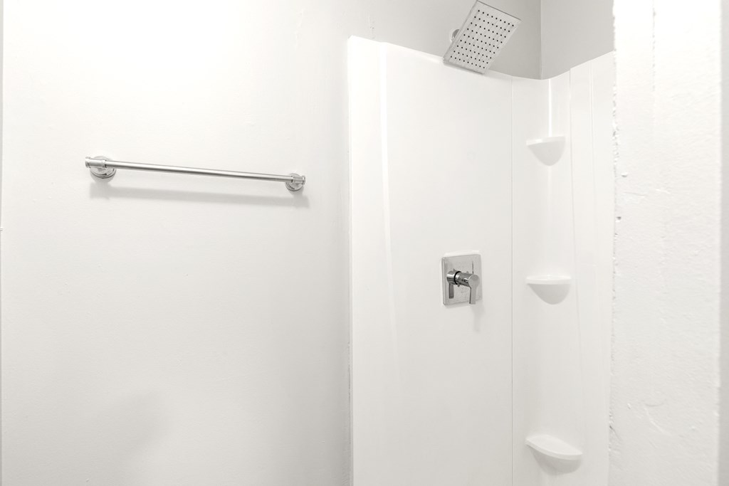 Renovated en-suite bathroom  at Woodbriar Management, LLC, Tucker, GA, 30084