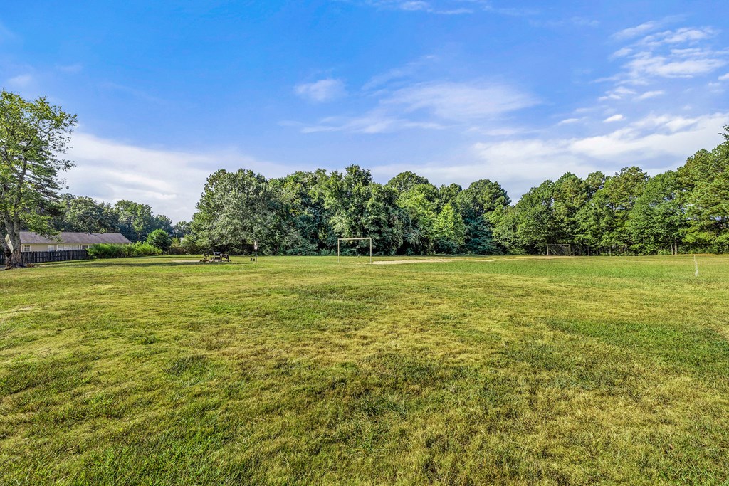 Modern Soccer field at Ridgewood Apartments in Lawrenceville, Georgia 30046.