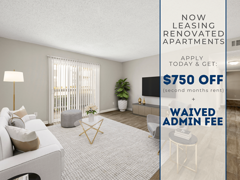 Two and Three bedroom apartments available in Atlanta, Georgia
