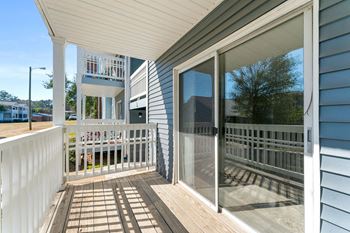 the patio at 445 Cleveland, Atlanta Georgia