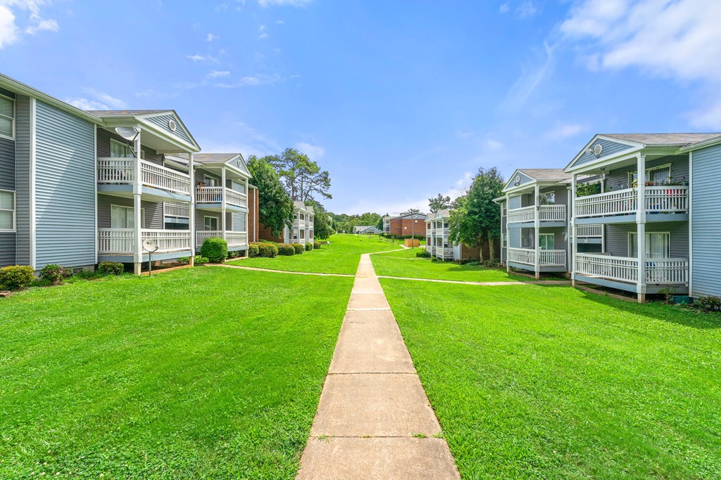 Community exteriors at 445 Cleveland in Atlanta , Georgia 30354