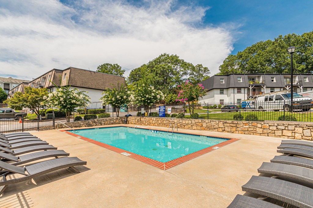 Take a dip in the resort style pool at Pines at Lawrenceville Decatur 30033
