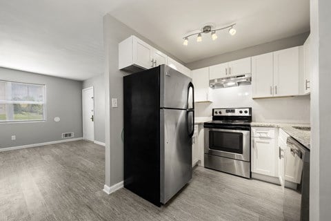 Upgraded Kitchen Stainless Steel Appliances