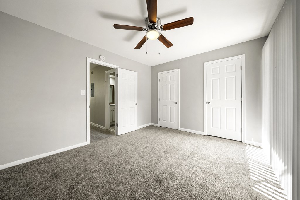 Spacious Bedroom Ceiling Fan  at Georgian Oaks Apartments 2, Smyrna, GA, 30080