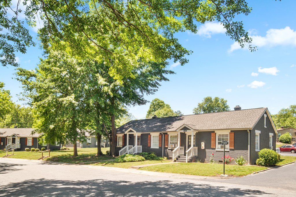 New Building Exteriors with trees at Balfour Marietta Apartments, Marietta, GA