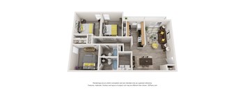 3 Bedroom Floor Plan